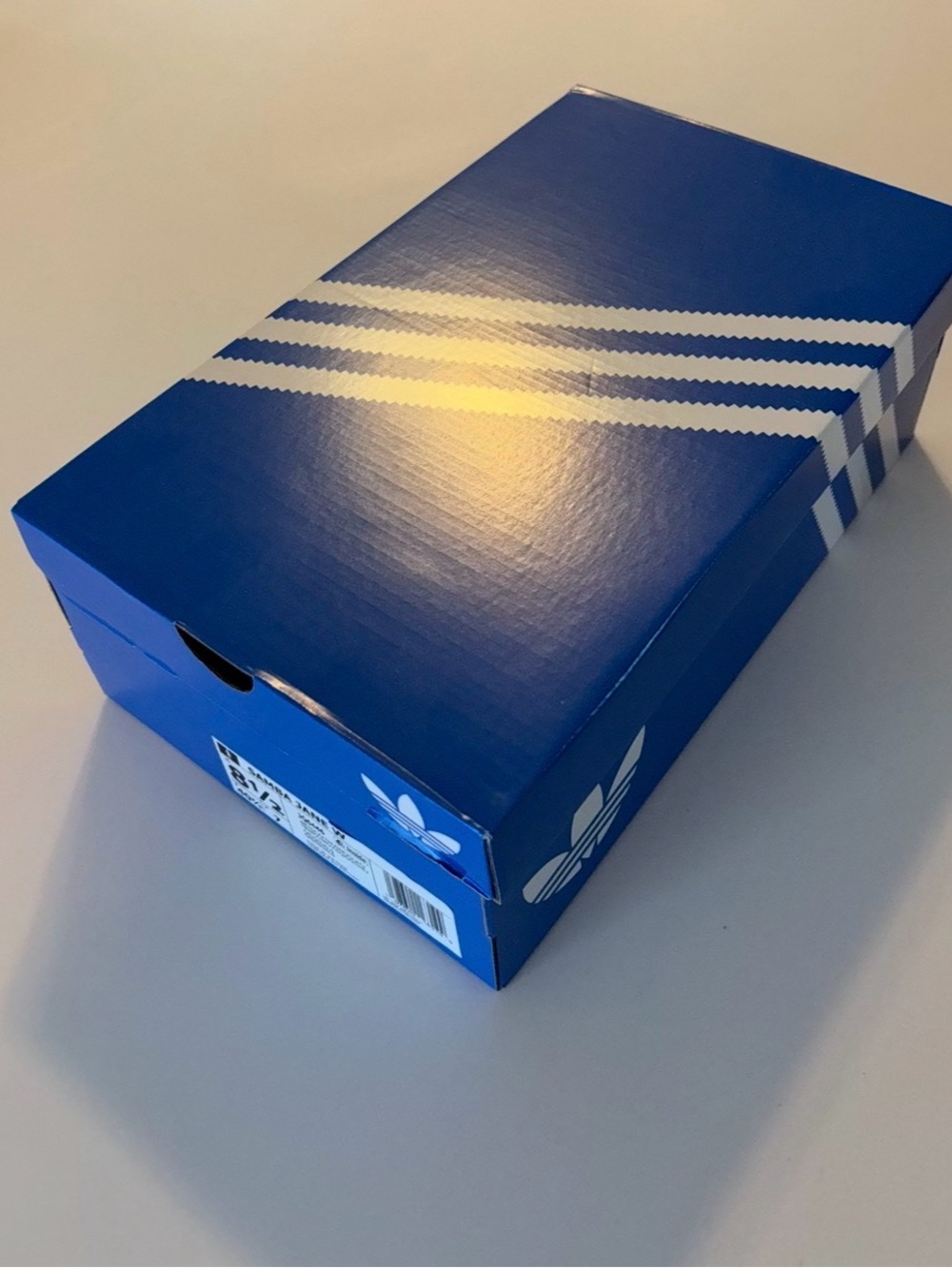Adidas women’s Samba Mary Janes Red size 8.5 with white stripes NIB w tags - Picture 6 of 6